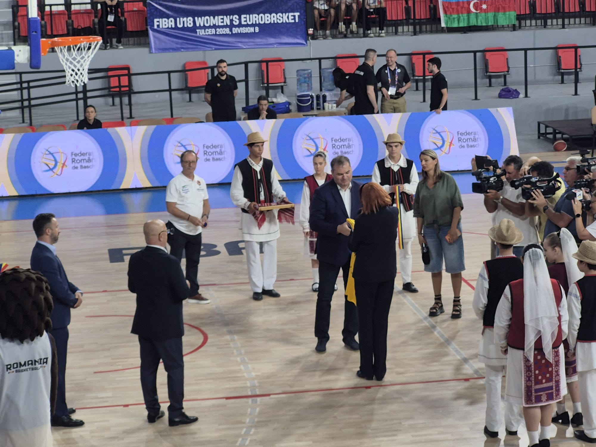 România are o nouă sală polivalentă. Bijuteria de la malul Dunării inaugurată cu meci în campionatul european de baschet