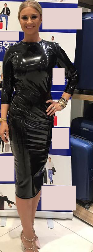 Anamaria Prodan, răvășitoare într-o rochie din latex. Mai mulată de atât nu se putea | FOTO