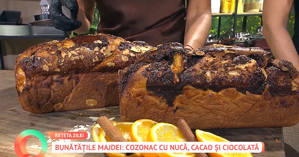 Majda Aboulumosha, rețetă specială de cozonac pentru Crăciun. Câte ore trebuie lăsat aluatul la dospit la rece