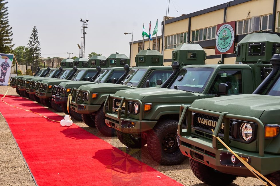 Nigeria rolls out locally made armoured carriers as army ramps up defence capabilities
