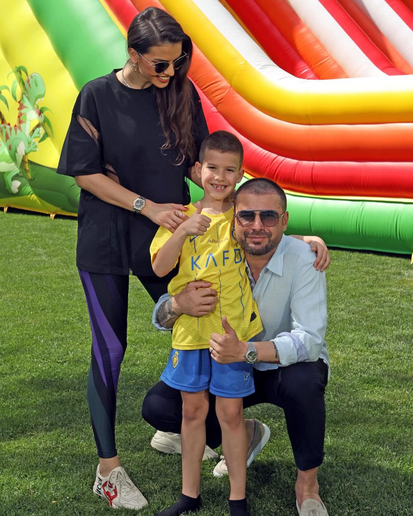 Imagini rare cu fiul cel mic al lui Adrian Mutu. Cât de mult a crescut Tiago, care l-a întâlnit recent pe Cristiano Ronaldo