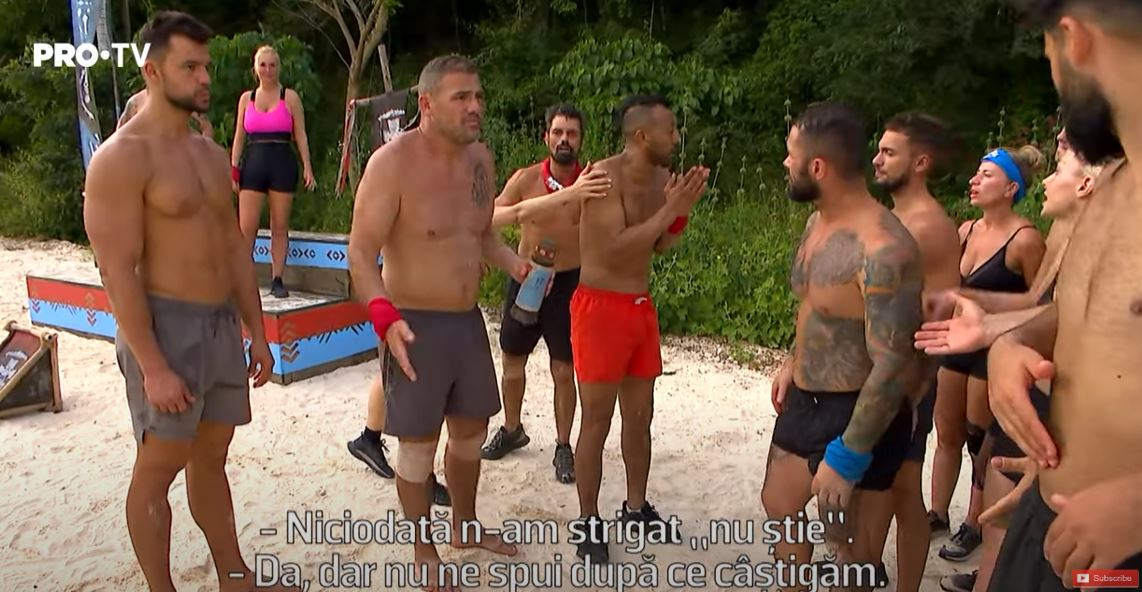 Concurenții de la Survivor România 2023, la un pas de bătaie. Spiritele s-au încins între Faimoși și Războinici