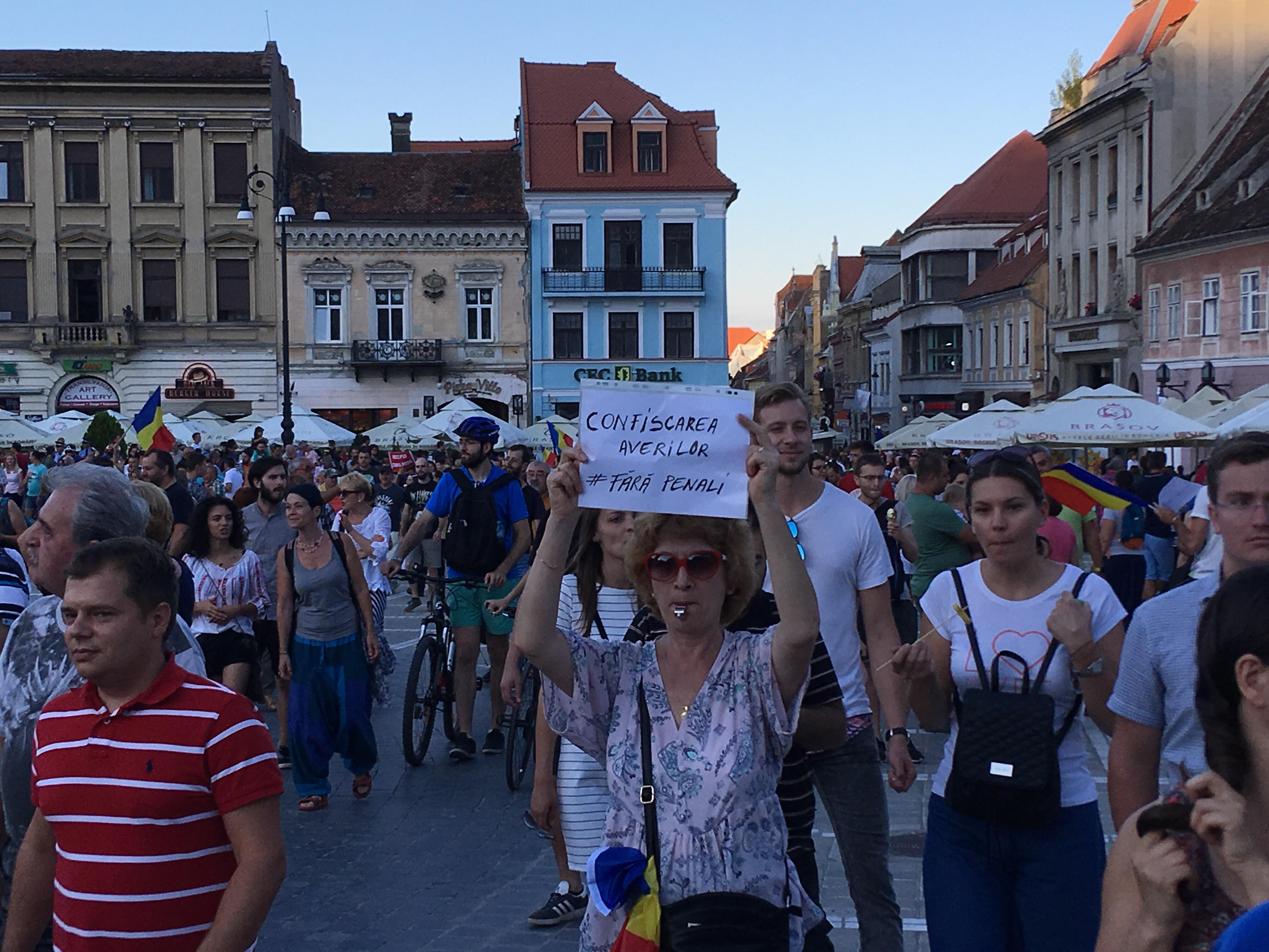 Manifestații de amploare pentru susținerea Mitingului Diasporei de la București în Sibiu, Braşov, Iaşi şi Bistriţa și Timișoara