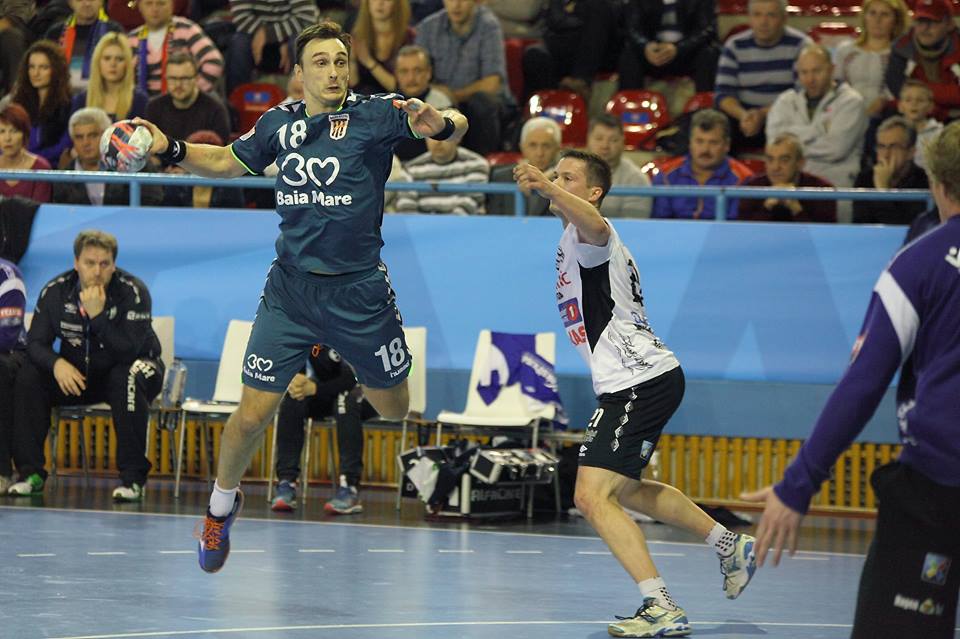 S-a terminat! Minaur Baia Mare, eliminată matematic din Liga Campionilor, după 24-29, acasă, cu ultima clasată