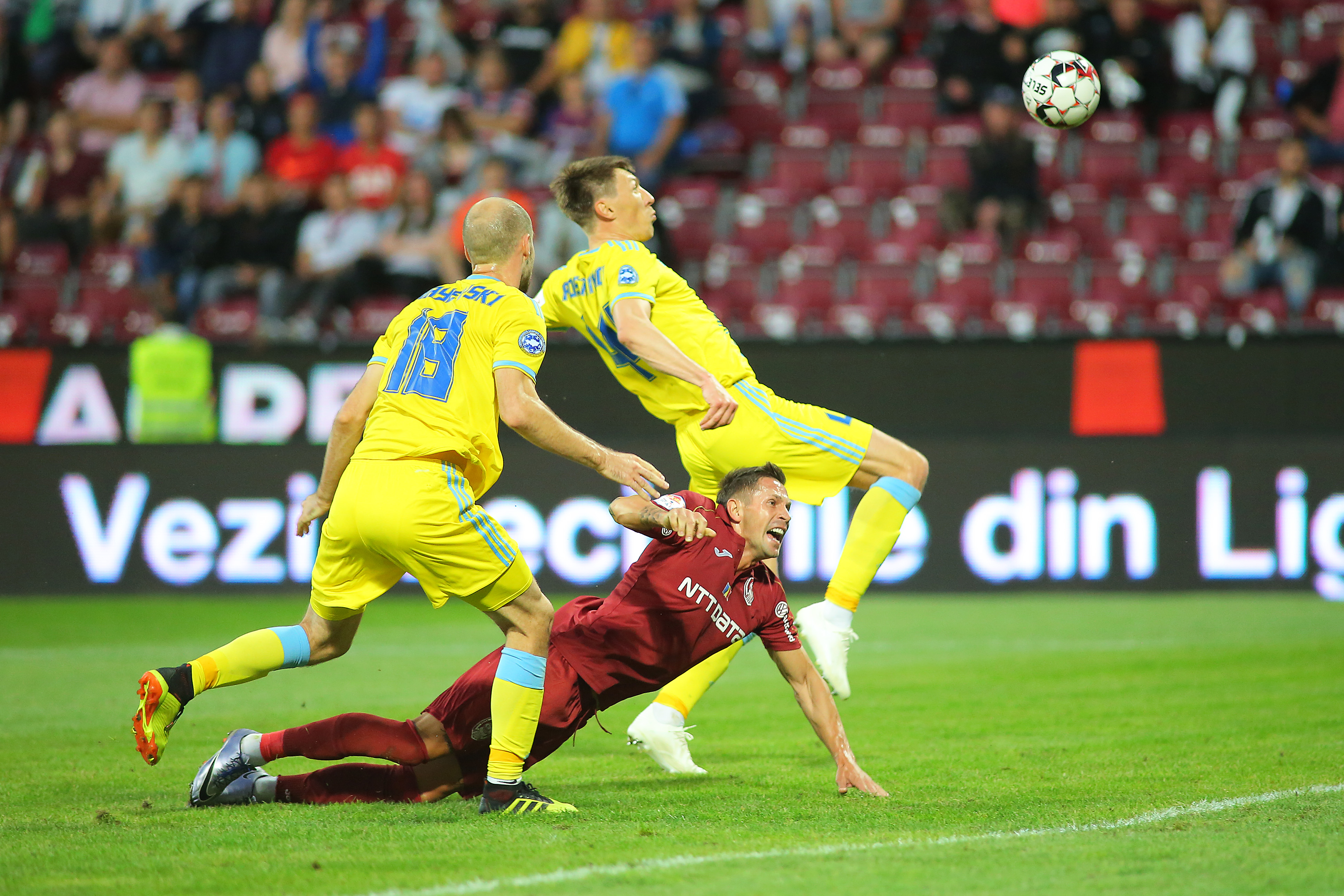 CFR Cluj - Astana 3-1, în turul 1 preliminar în Liga Campionilor. Billel Omrani, omul care a adus calificarea. Urmează Maccabi Tel Aviv