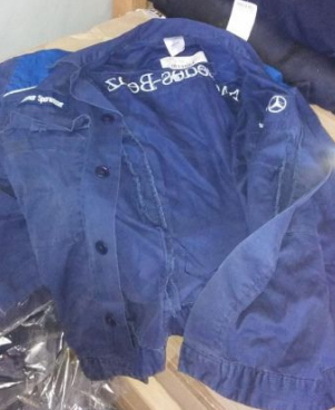 Regionala CFR Braşov, înșelată de o firmă cu salopete second-hand inscripţionate Mercedes Benz/ FOTO
