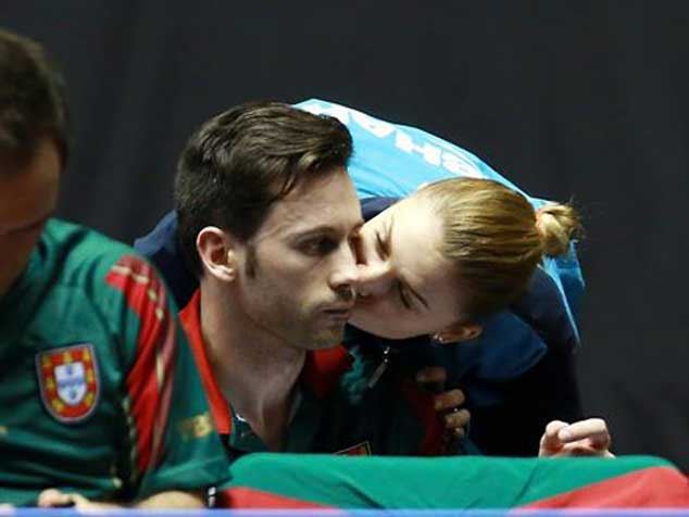 FOTO / Daniela Dodean va avea un copil cu portughezul Monteiro