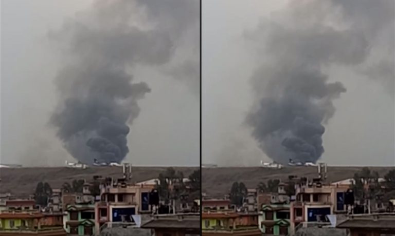 FOTO | Avion prăbușit pe aeroportul din Kathmandu, Nepal 49 de oameni au murit