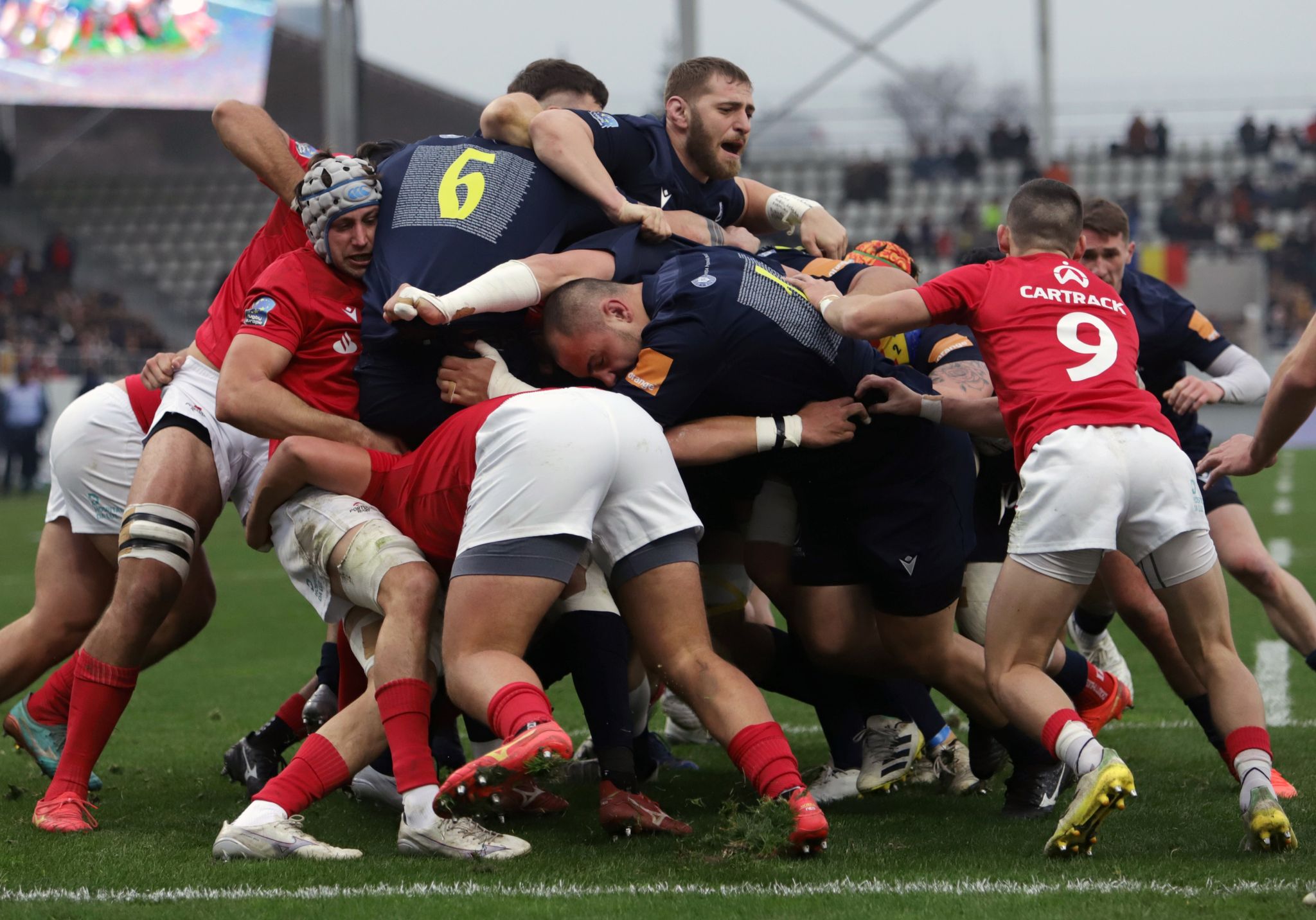 „Stejarii”, la pământ. România, surclasată de Portugalia, în Rugby Europe Championship 2024