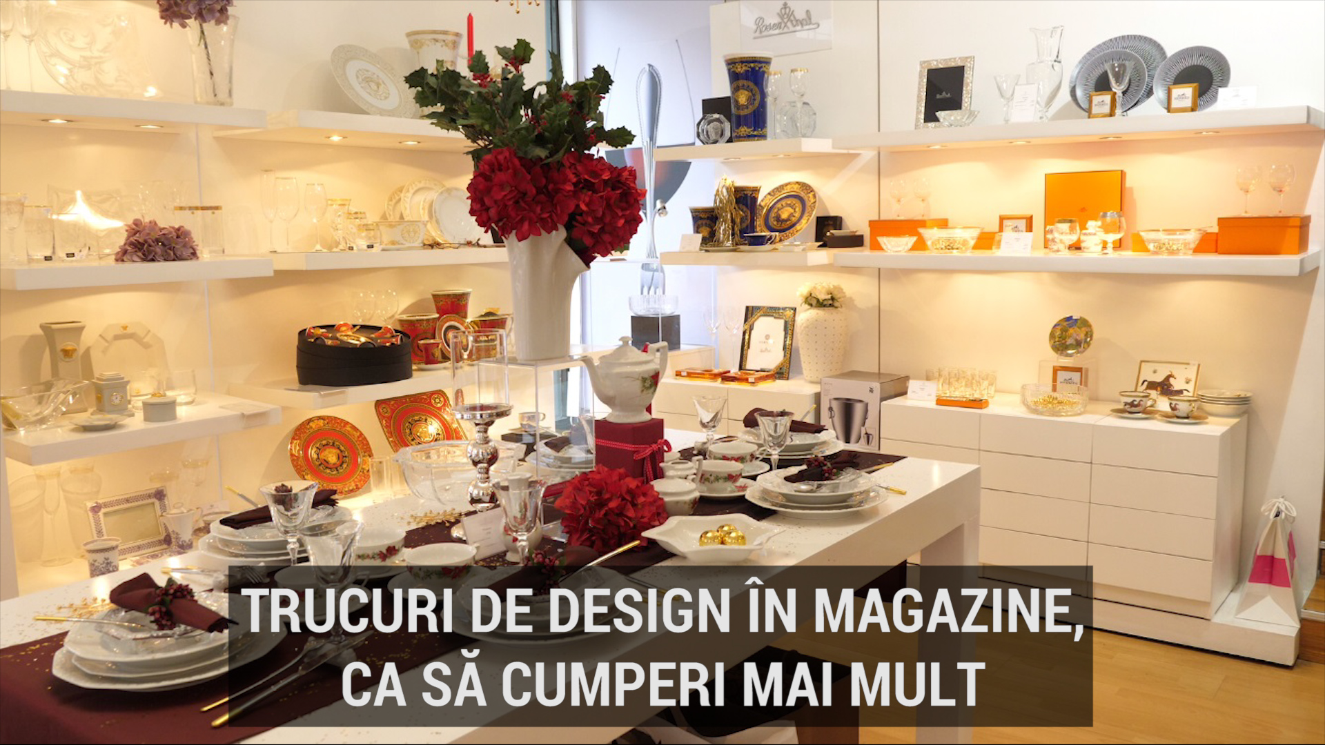 VIDEO / Trucurile magazinelor ca să cumperi mai mult. Parfum de cozonac și culori neutre