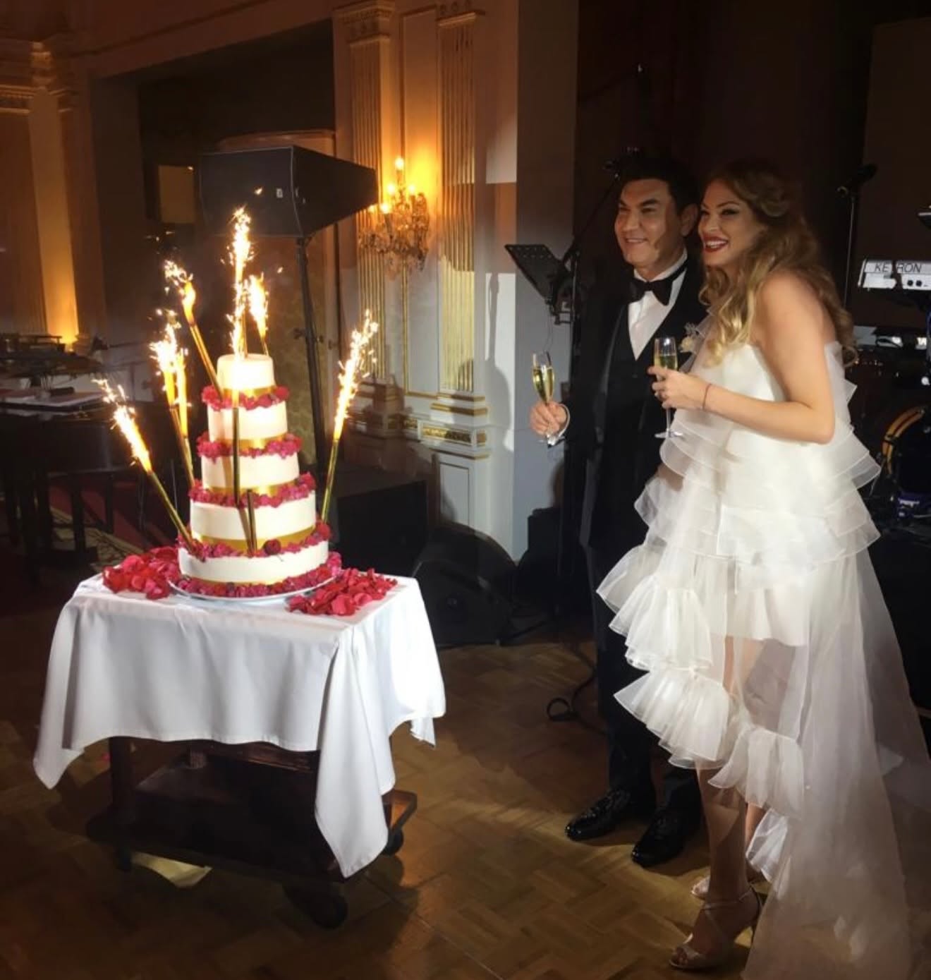 Imagini nemaivăzute de la nunta Valentinei Pelinel cu Cristi Borcea