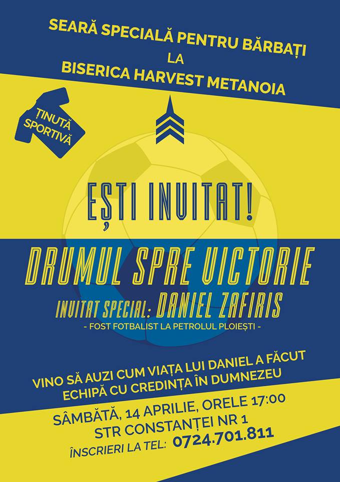 Povestea fostului fotbalist Daniel Zafiris. Cum a devenit pastor-asistent la o biserică evanghelică din Iași. A organizat acțiunea ”Drumul spre victorie”! | VIDEO