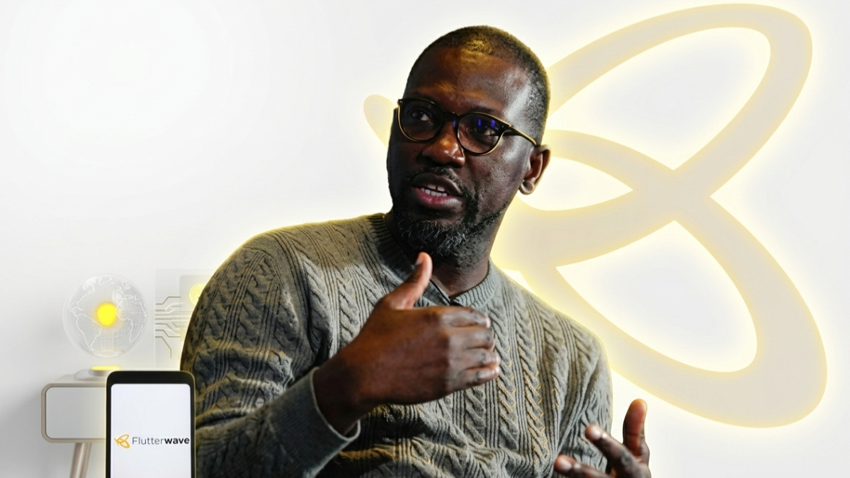 Olugbenga Agboola, chief executive officer of Flutterwave. [Photo: Kent Nishimura/Bloomberg via Getty Images]