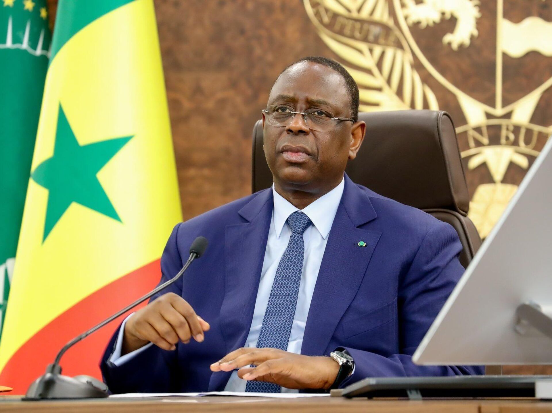 Former Senegalese president Macky Sall said his decision followed recent informal UN Security Council votes and consultations with African leaders. Image: Presidency of the Republic of Senegal