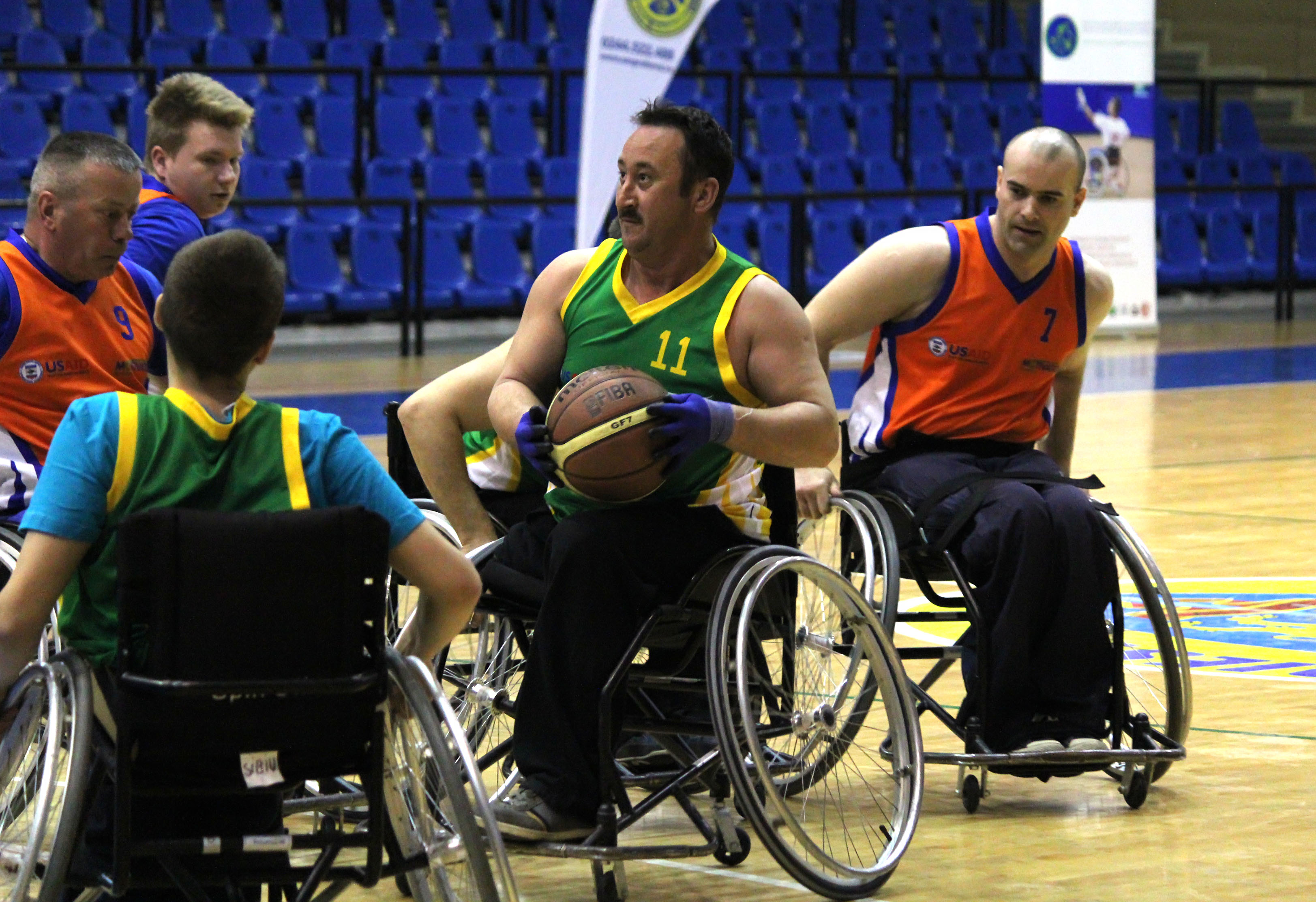 Exemplu de ambiție și voință de a face sport. ACS Supernova Neamţ a câştigat prima ediţie a Cupei Municipiului Ploieşti la baschet în scaun rulant / FOTO