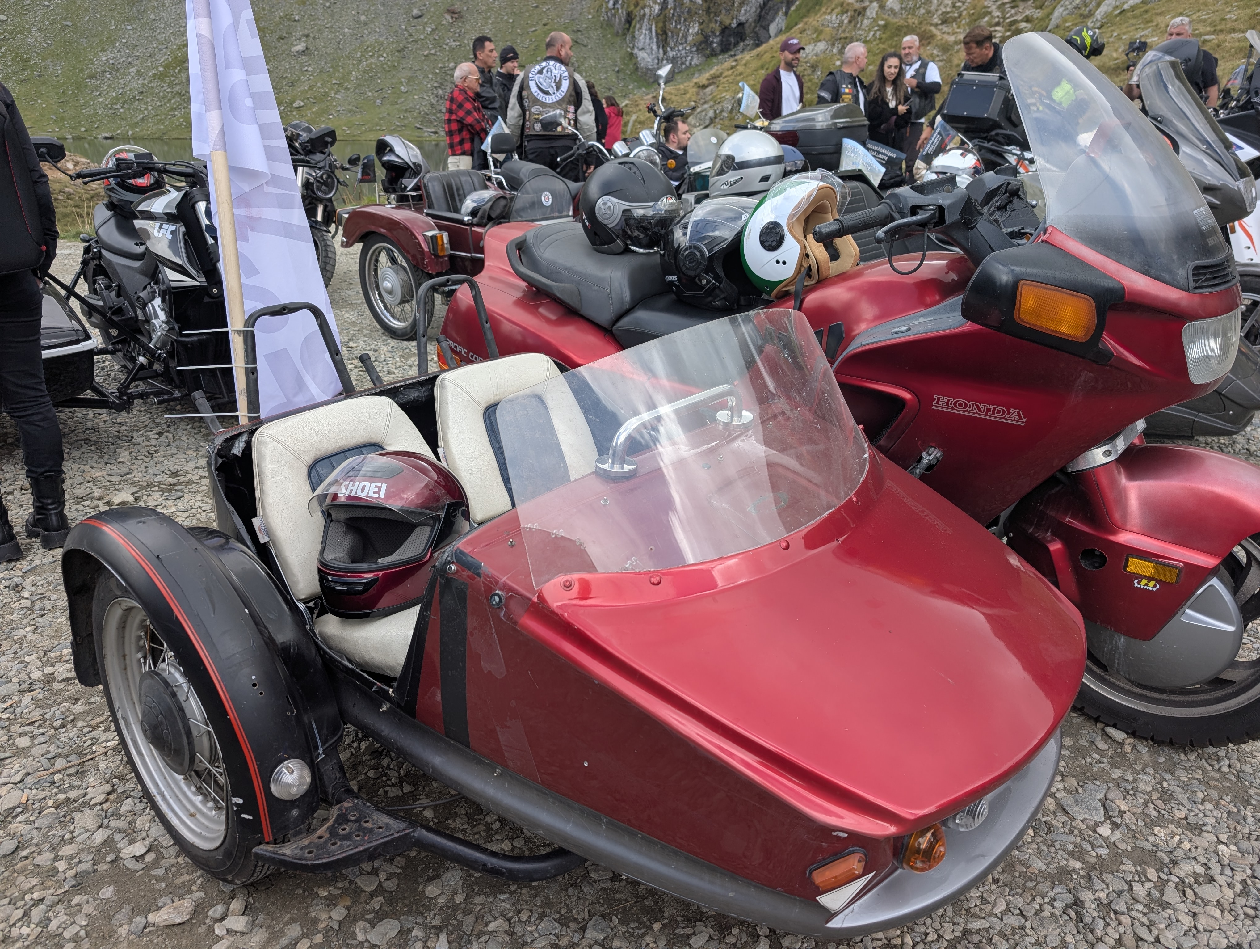 Transfăgărașanul, parcurs în motocicletă de persoane cu dizabilități