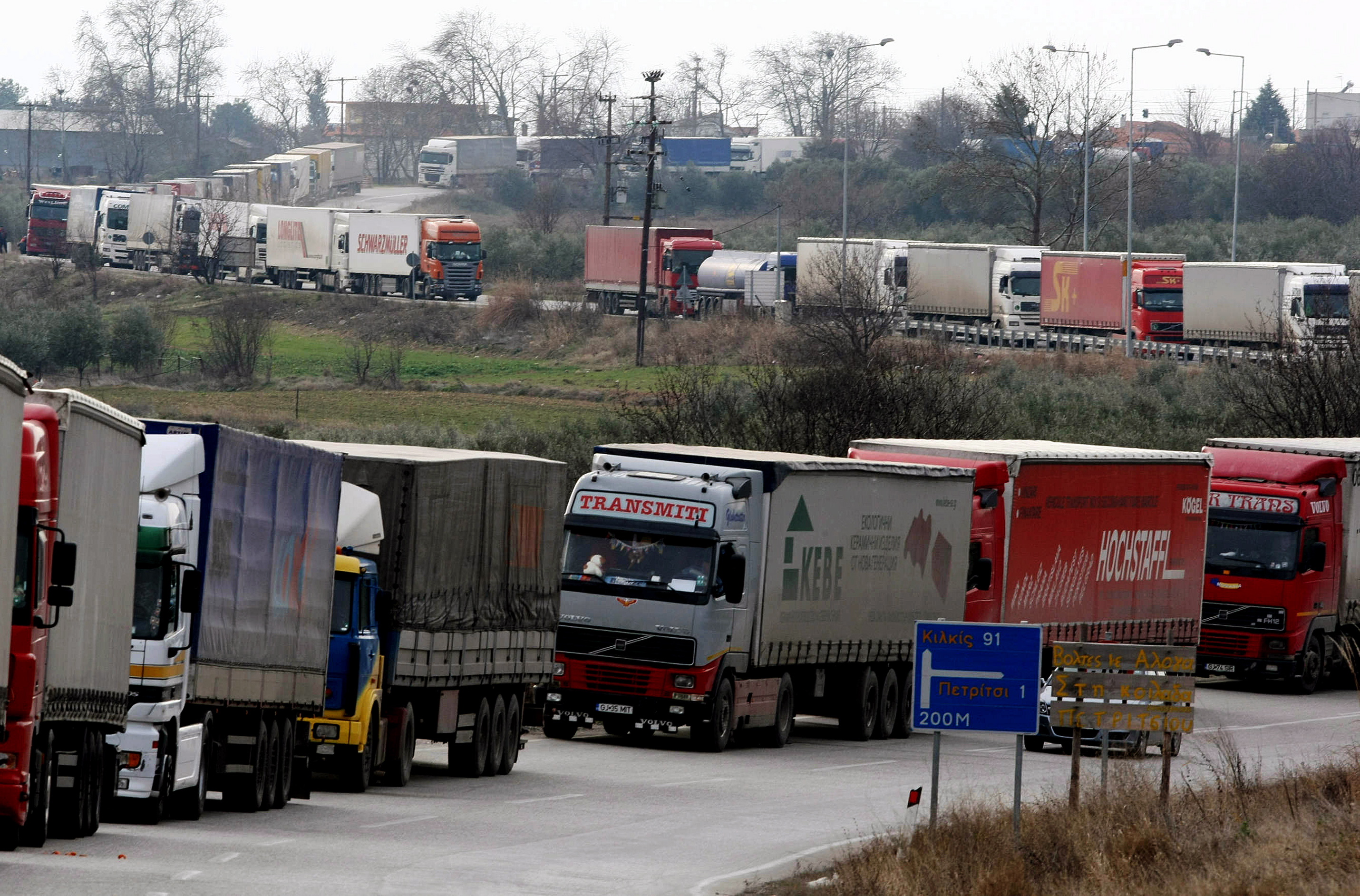 UPDATE | Coșmarul transportatorilor s-a încheiat. Circulația între Grecia și Bulgaria a fost reluată