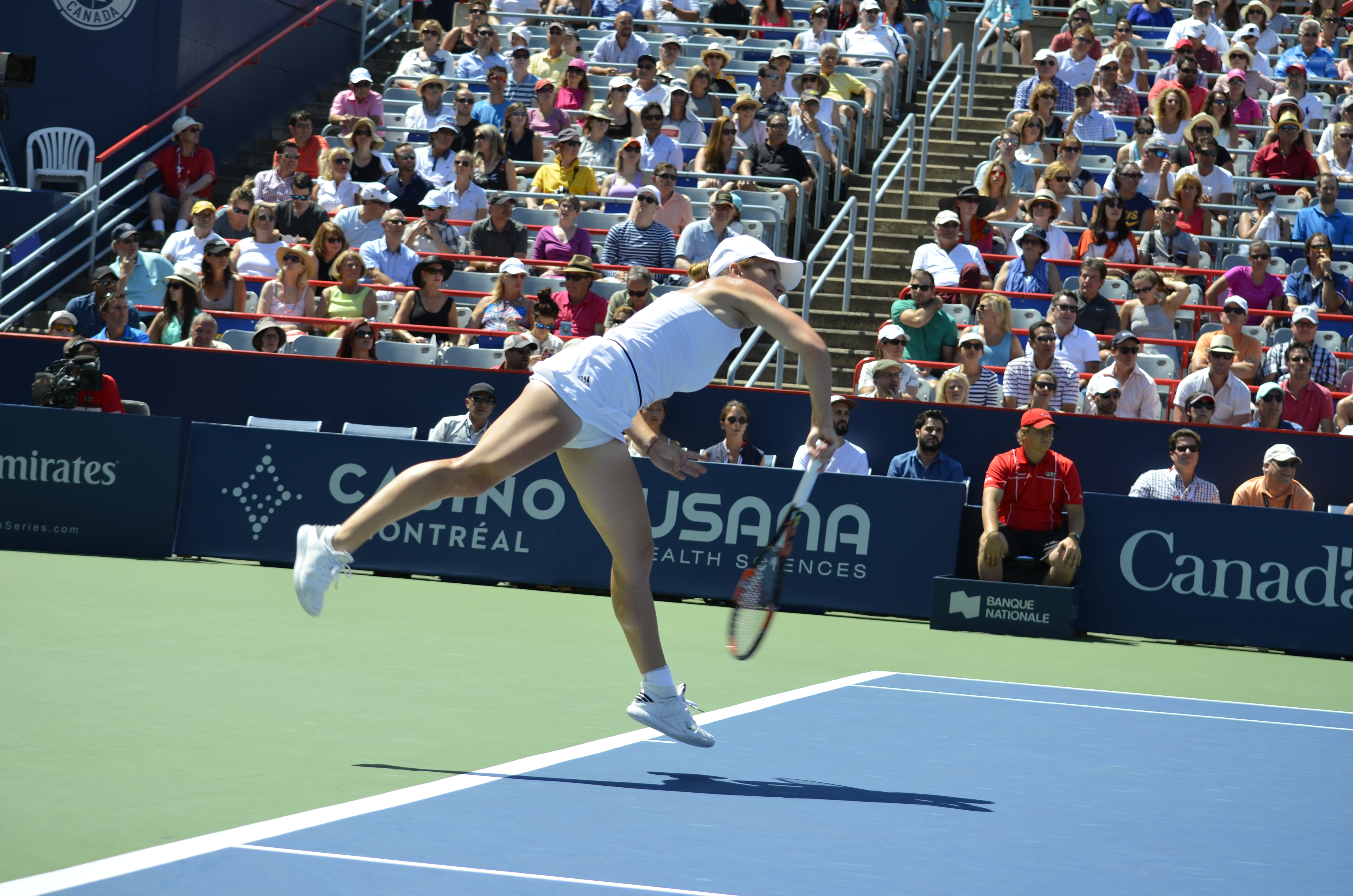 Ce regal la Montreal! Simona Halep a câștigat turneul de simplu, a 14-a a victorie a carierei. Imaginile succesului | FOTO