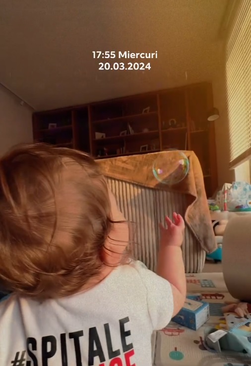Imagini emoționante cu băiețelul lui Theo Rose și al lui Anghel Damian. Cât de mult a crescut Sasha Ioan