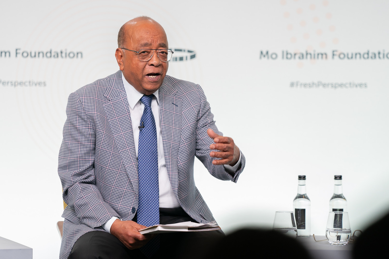 Mo Ibrahim, founder of Celtel, highlights the importance of African investment in Africa, citing his experience building one of the continent's largest telecom operators.