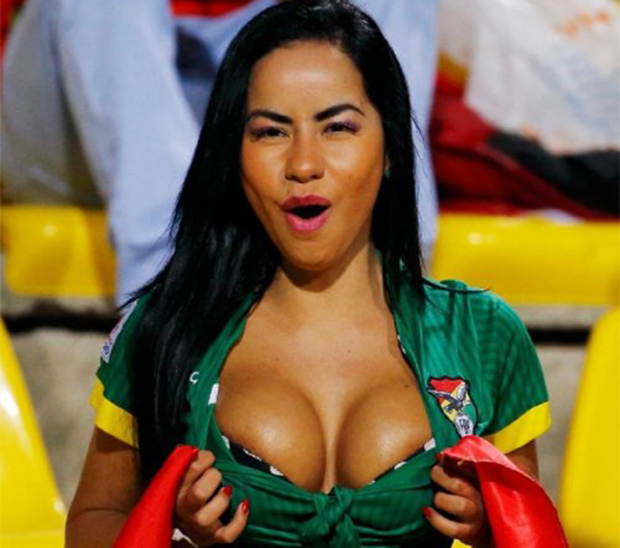 Da, da, ea e fata care a cucerit Copa America!!! Maite Flores, diva din Bolivia / GALERIE FOTO&VIDEO