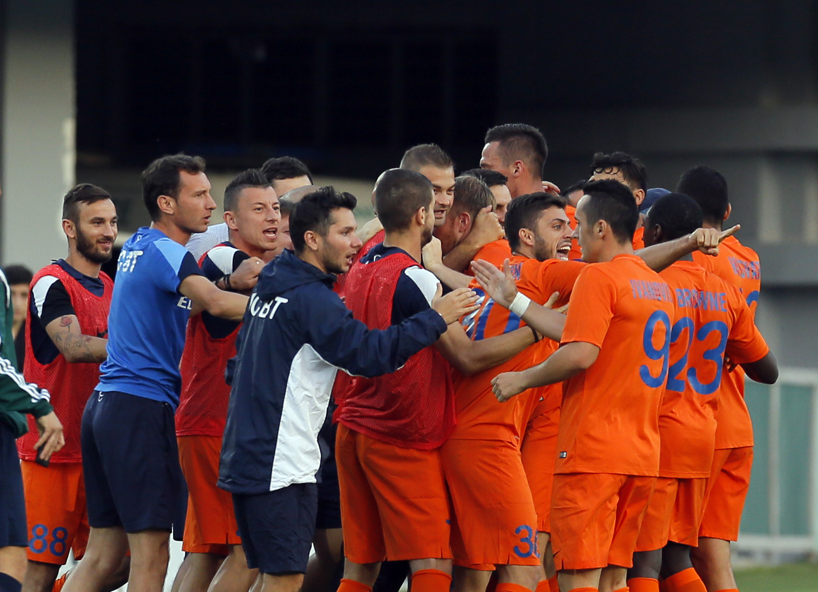 FC Botoşani a obţinut prima victorie în Europa, 3-1 în deplasare, cu FC Tskhinvali, şi va juca în turul următor cu Legia Varşovia. ^Dan Roman a fost omul meciului / GALERIE FOTO&VIDEO