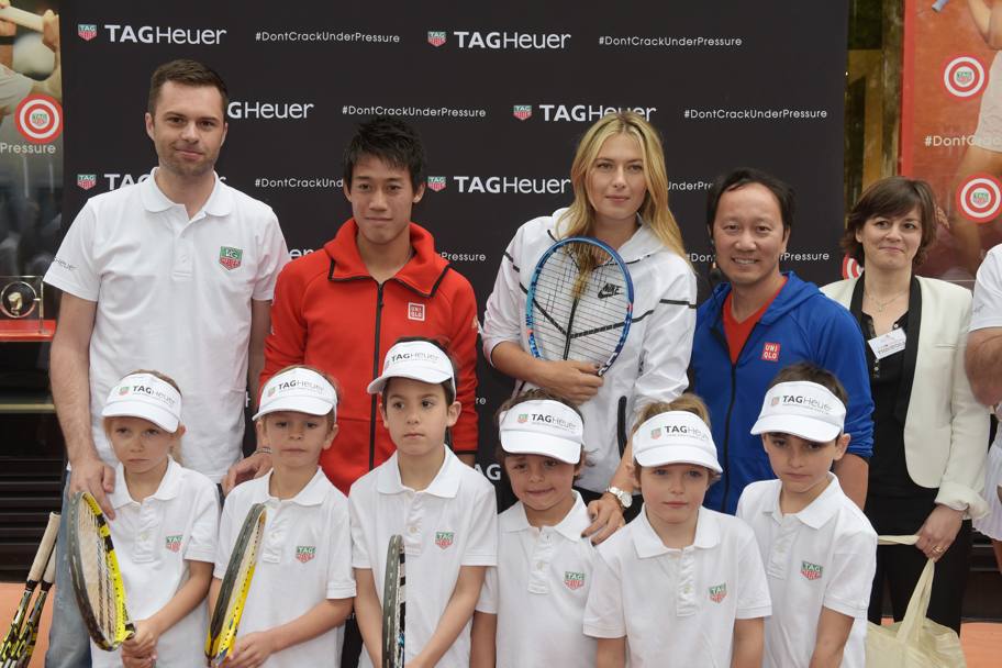 La Paris, rusoaica Maria Sharapova a dat în mintea copiilor / GALERIE FOTO