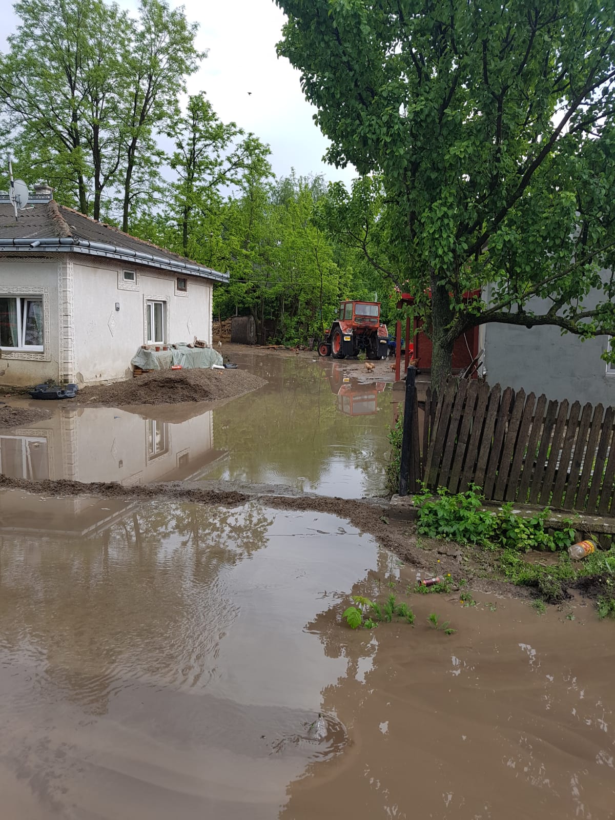 Inundații în Botoșani după ploile torențiale. Mai multe case și gospodării, invadate de ape / FOTO&VIDEO