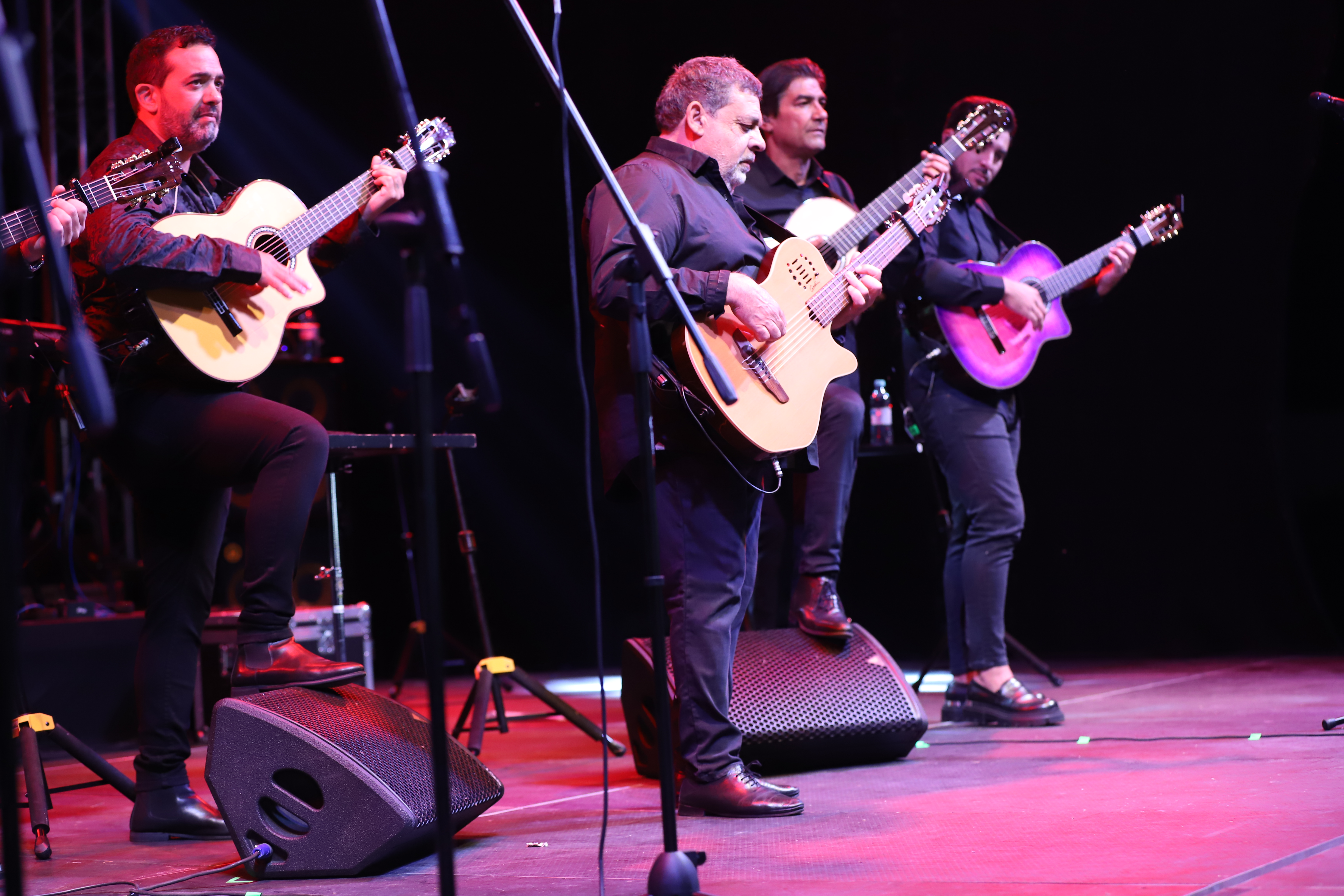 Seară latino la Festivalul Borșului Lipovenesc din Jurilovca. Concertul Gipsy Kings s-a prelungit cu un spectaculos foc de artificii: „România, I love you!” | FOTO REPORTAJ