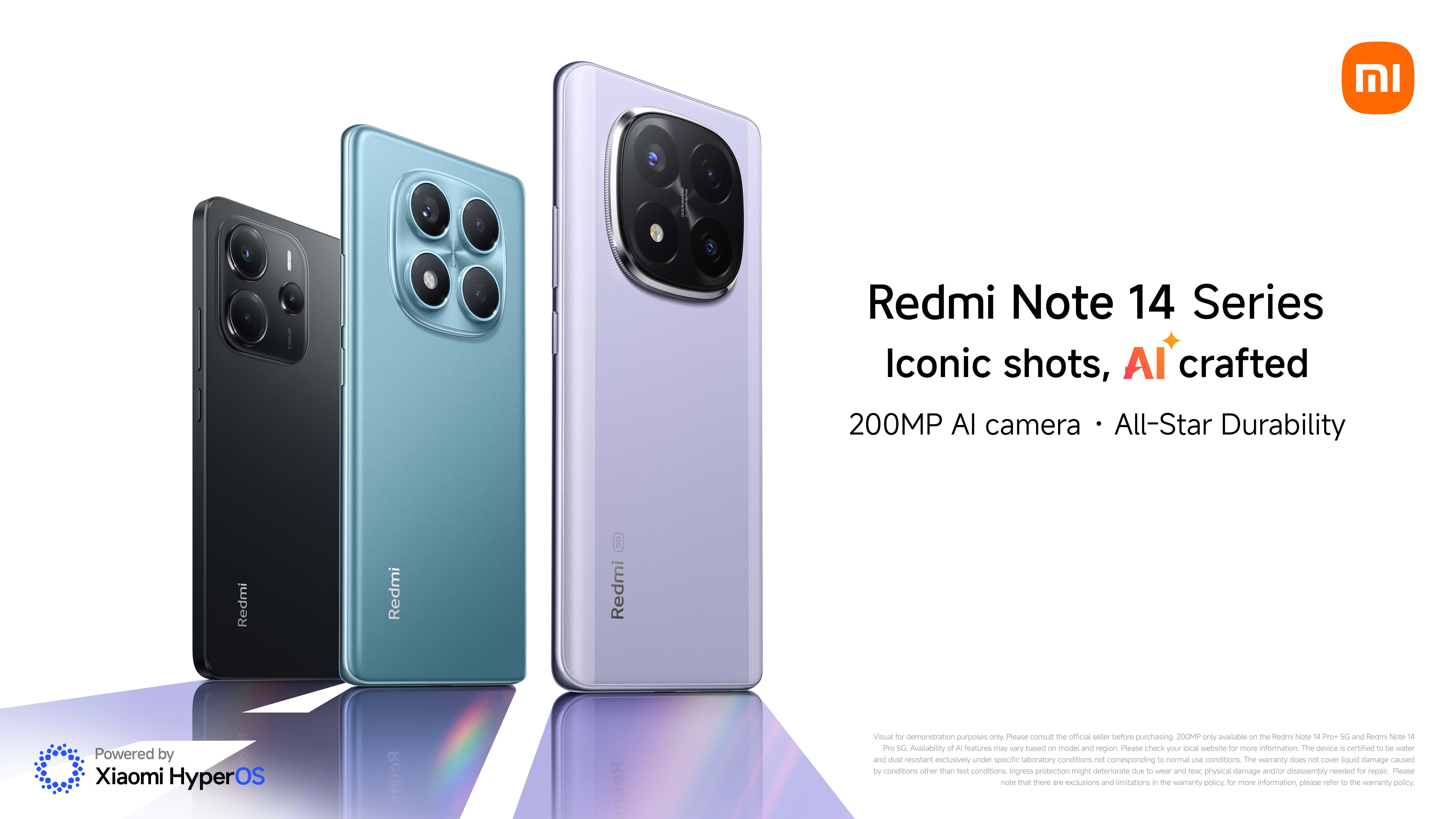 Xiaomi unveils Redmi Note 14 Series: Where pro-grade photography