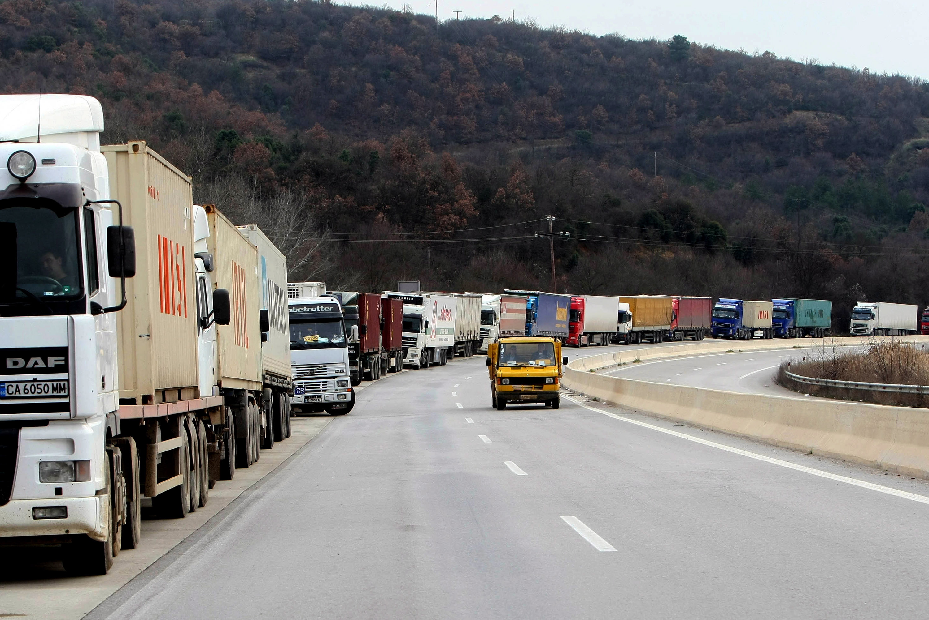UPDATE | Coșmarul transportatorilor s-a încheiat. Circulația între Grecia și Bulgaria a fost reluată