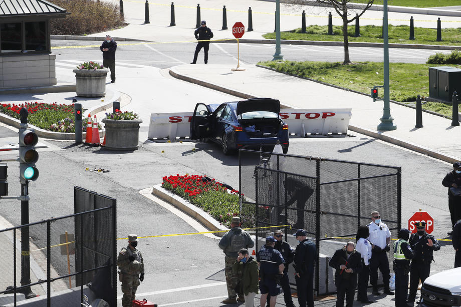 Atac la Capitoliul din Washington. Un polițist a fost ucis, iar altul a fost rănit