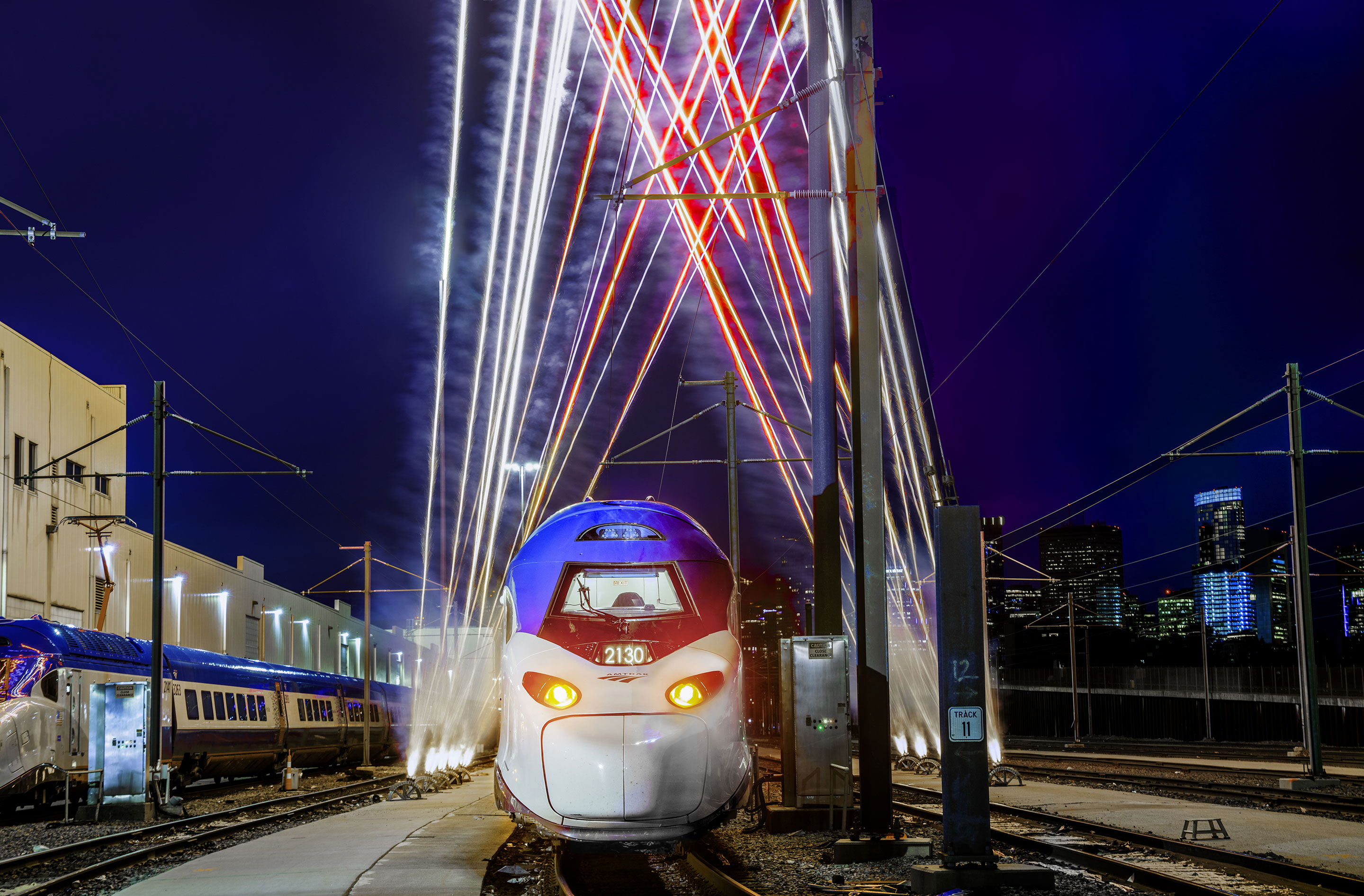 Cel mai rapid tren din SUA circulă începând de azi. Ce viteză prinde