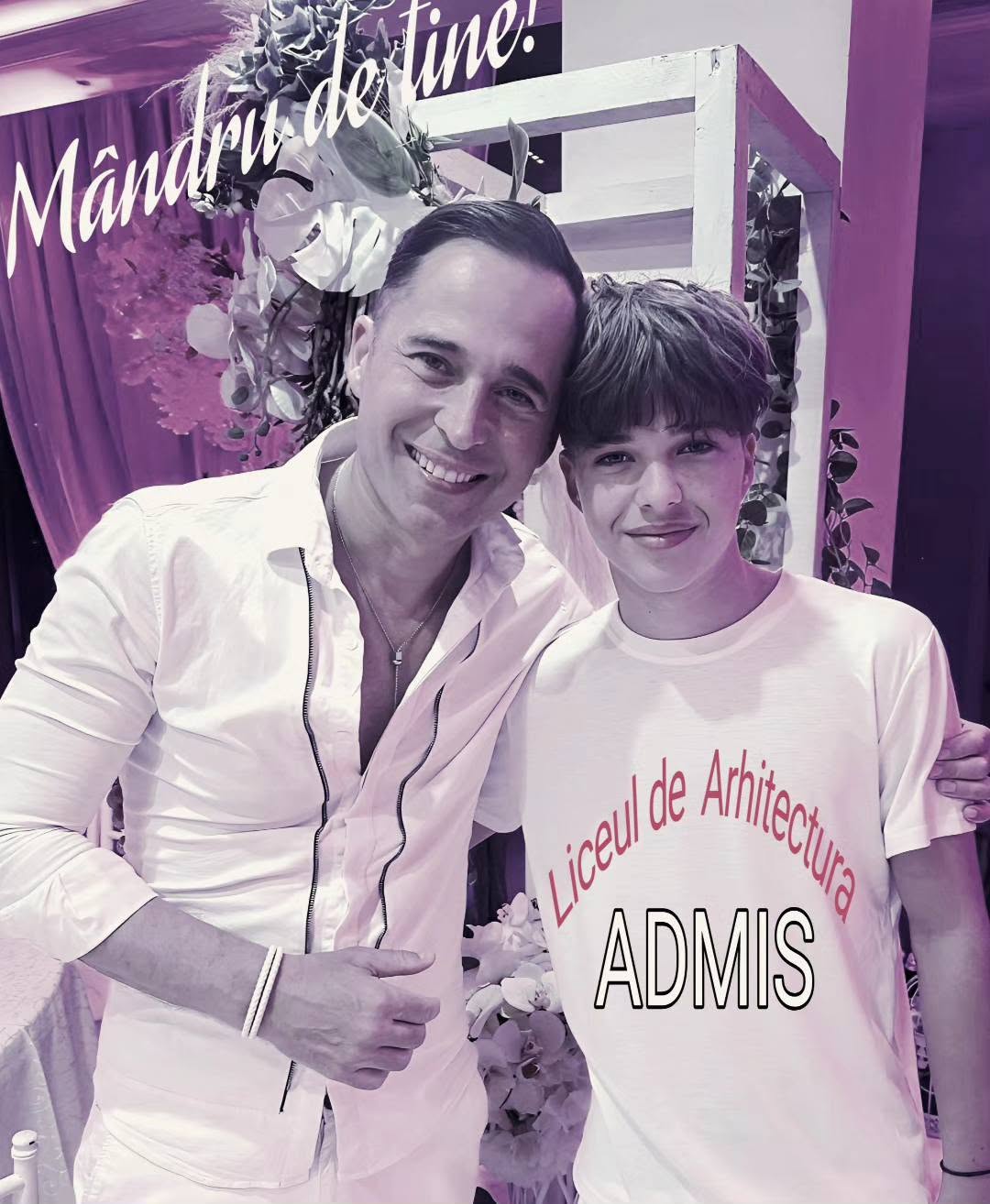 La ce liceu a fost admis fiul Deei și al lui Dinu Maxer. Andreas și-a surprins părinții: „Fără meditații”