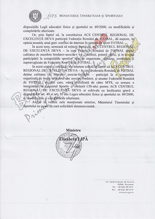 Găinăria FRF a fost demascată de Ministerul Sportului. Cum a încălcat Burleanu legea. Foto în articol
