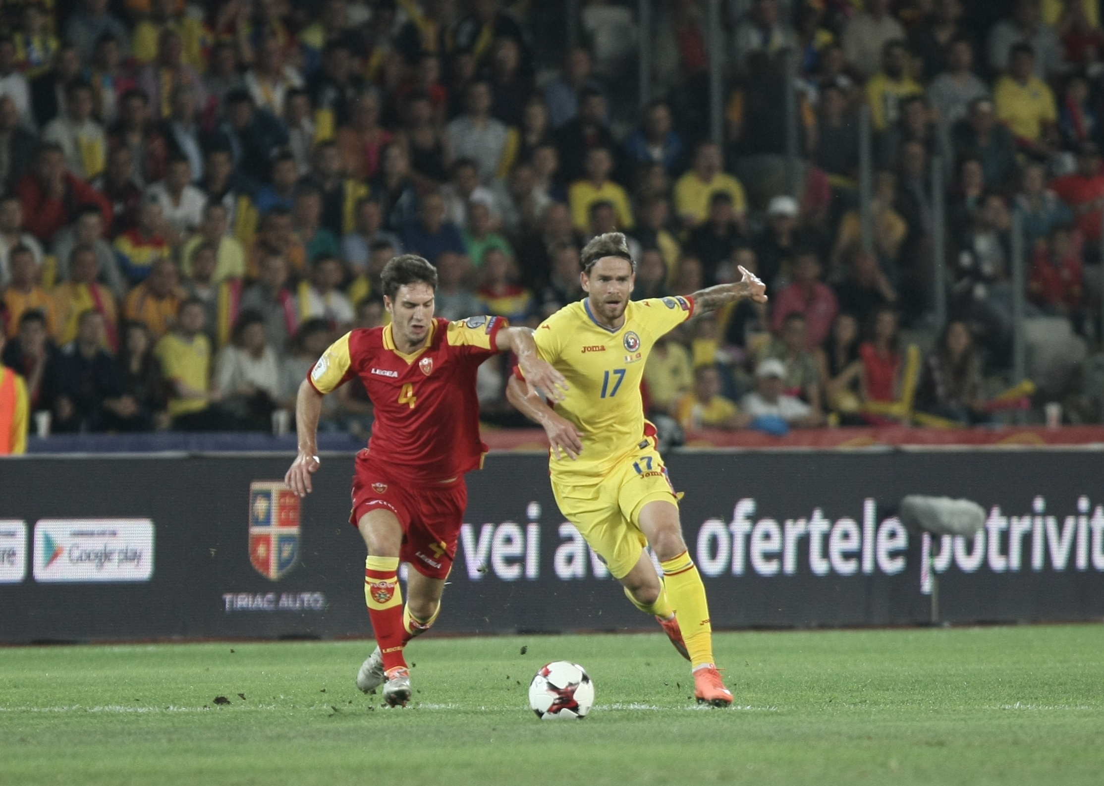 România - Muntenegru 1-1. Cele mai tari imagini ale jocului de la Cluj / GALERIE FOTO