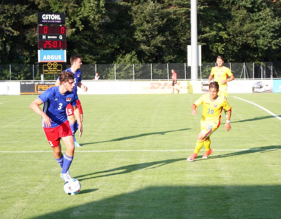 Liechtenstein U21 - România U21 0-2. Selecționata de tineret, debut fără surprize în preliminariile Euro 2019 / VIDEO