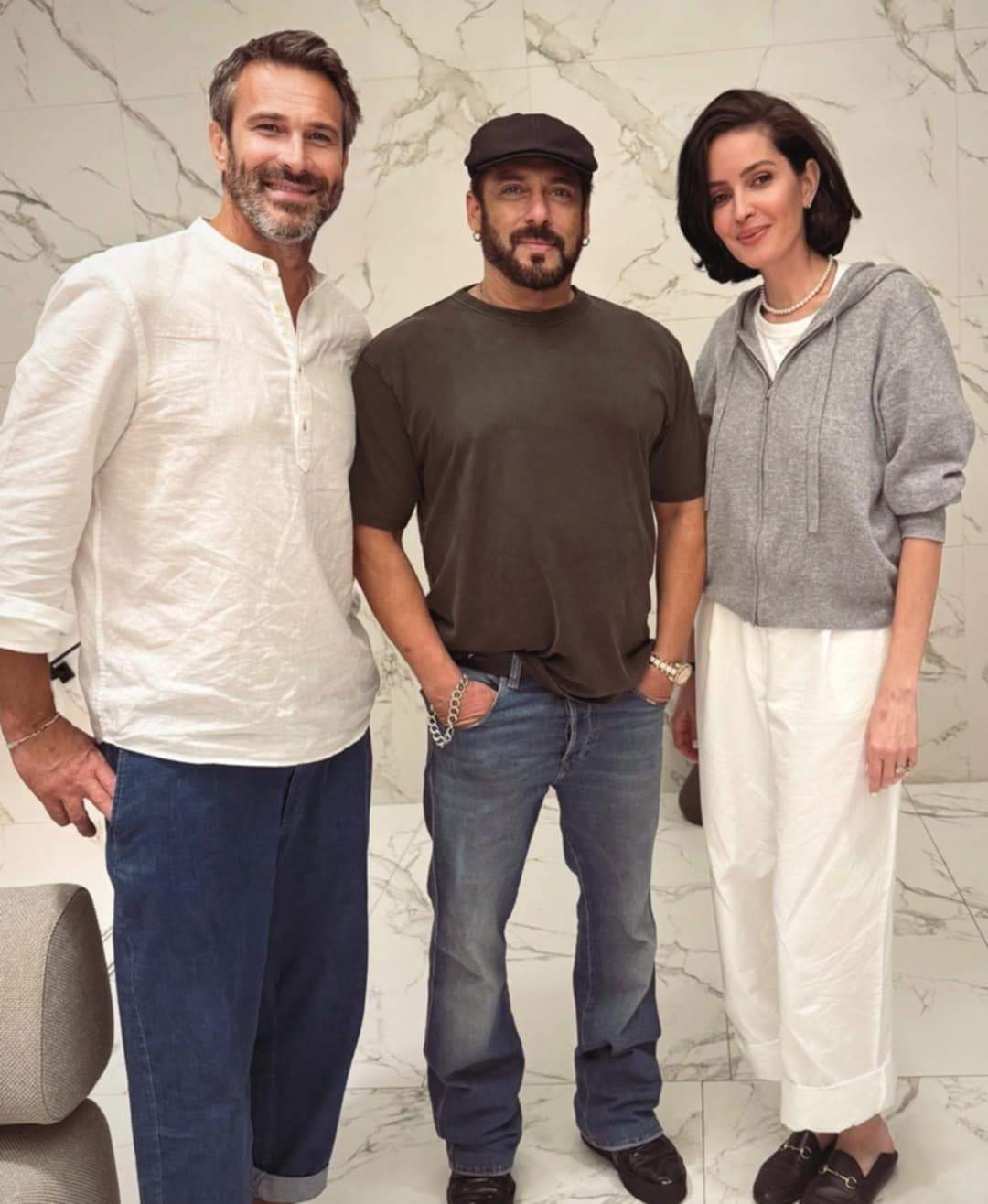 Imagini cu Nicolai Tand și soția lui, Monica, alături de Salman Khan și Iulia Vântur. Cum au fost surprinși în Dubai