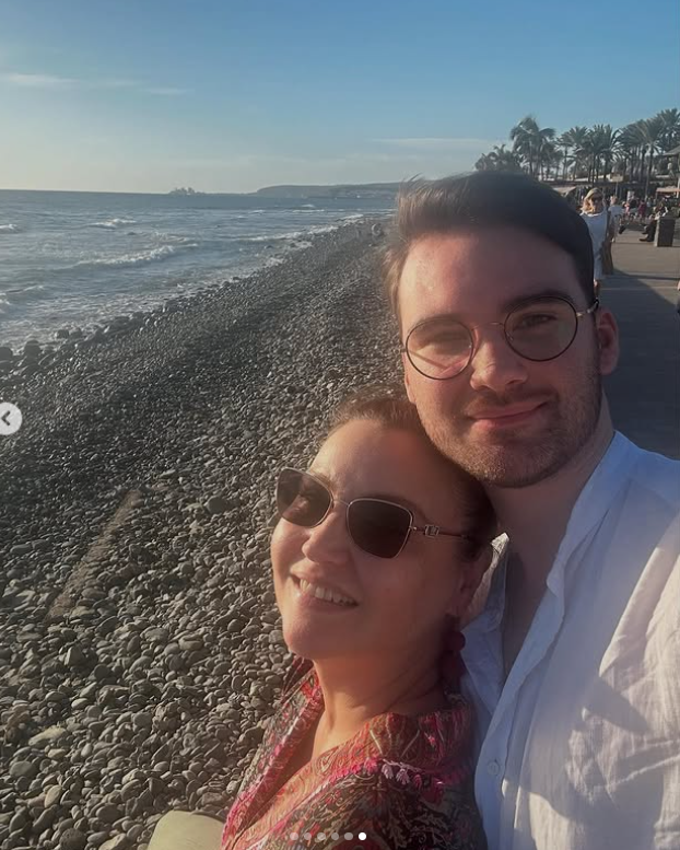 Imagini rare cu Daniela Nane și iubitul ei, Octavian Ene, de pe insula Gran Canaria. „A apărut o situație neprevăzută și a fost nevoie să mă întorc”