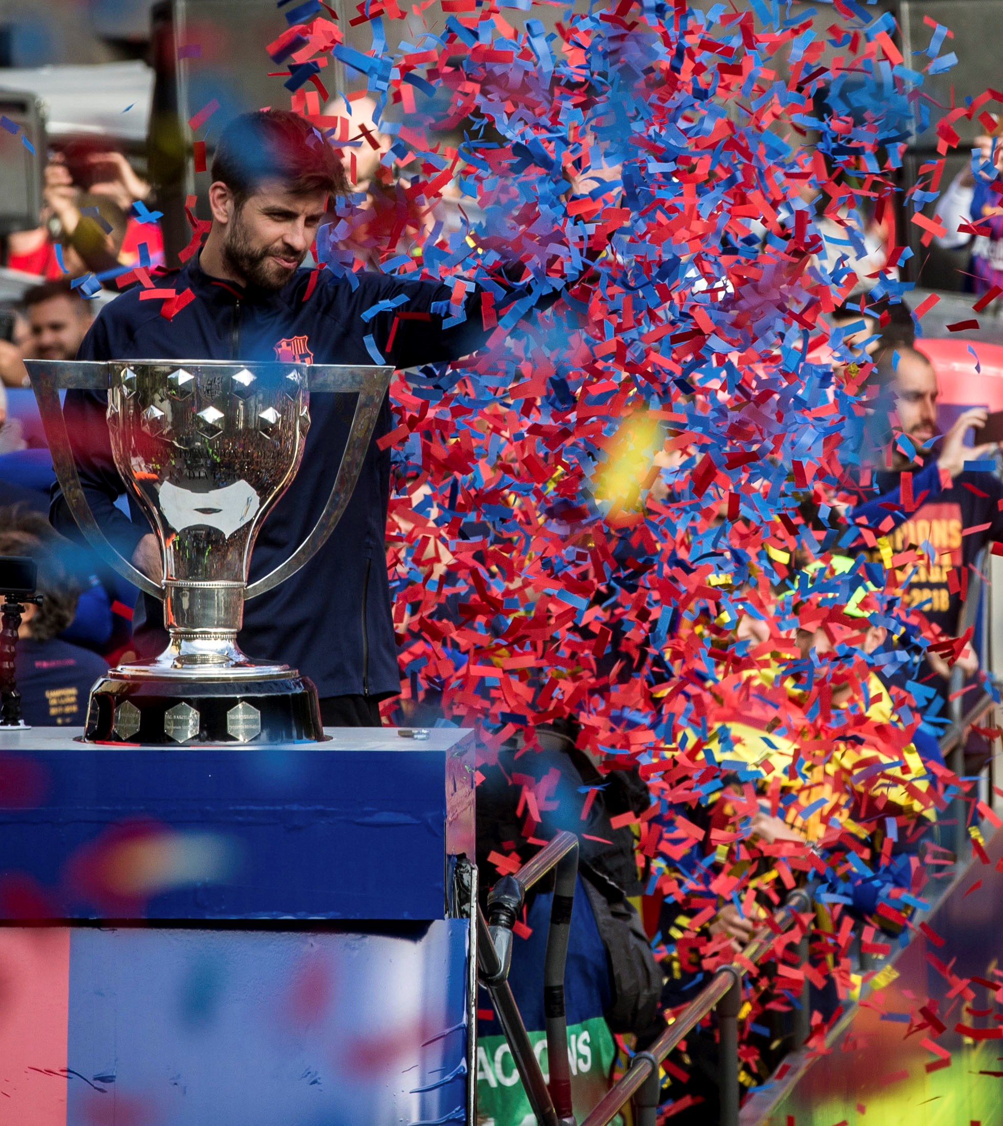Barcelona este noua campioană a Spaniei. Catalanii au declanşat fiesta / GALERIE FOTO&VIDEO