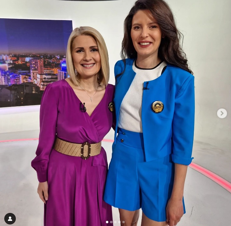 Primele imagini cu Ramona Păuleanu la Antena 1, după ce și-a dat demisia de la Pro TV. „Am simțit că e un nou început”