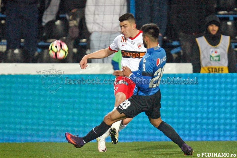 Liga 1, play-off, prima etapă: FC Viitorul - Dinamo Bucureşti 0-0. Reacţia lui Contra / VIDEO