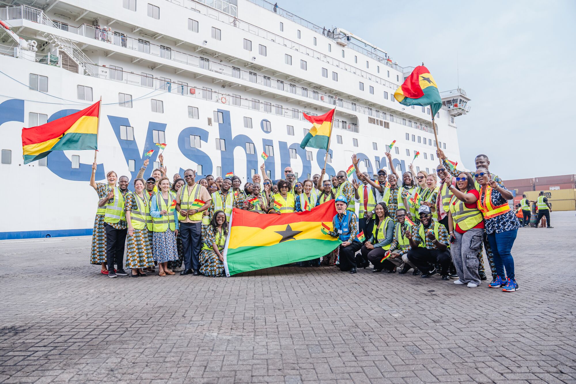 After 19-year absence, $200 million Global Mercy, world’s largest civilian hospital ship, returns to Ghana