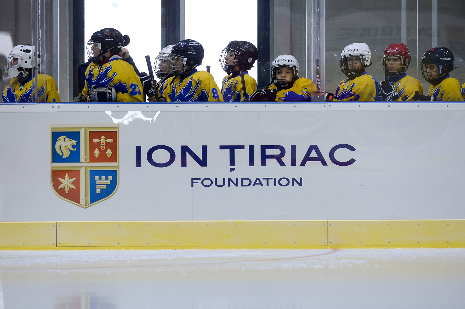 Patinoarul construit de Ion Țiriac, la Otopeni, a fost inaugurat / GALERIE FOTO