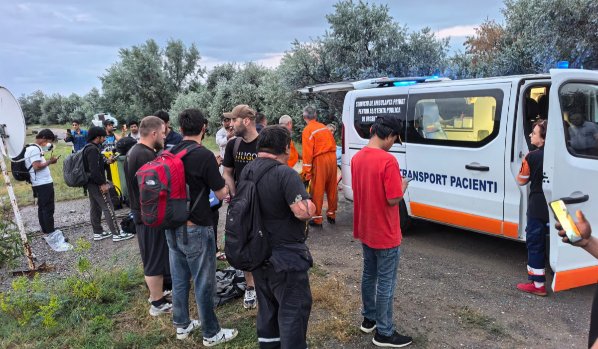 Nava cu GPL, lovită în Marea Neagră, încă arde la mai bine de 24 de ore de la incident. Oana Țoiu: „Ne așteptăm ca Rusia să continue această amenințare generală”