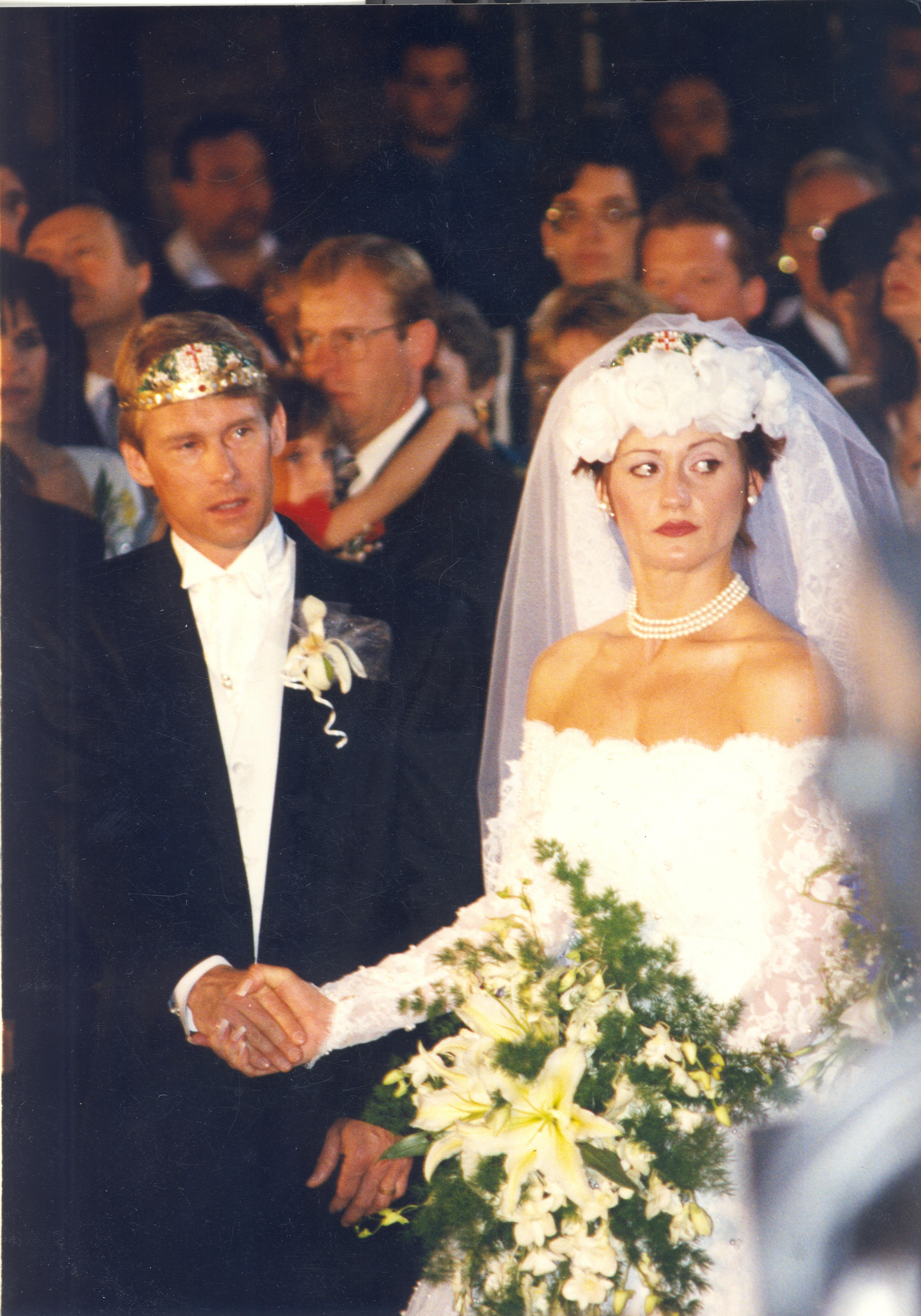 NADIA COMĂNECI/ 10 IMAGINI de la cununia Nadiei cu actualui ei soț!