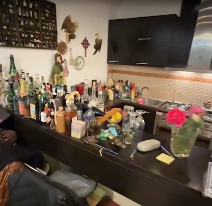 Imagini din casa în care locuiește Serghei Mizil în Snagov. Vila de lux e pe malul lacului și e estimată la aproape un milion de euro
