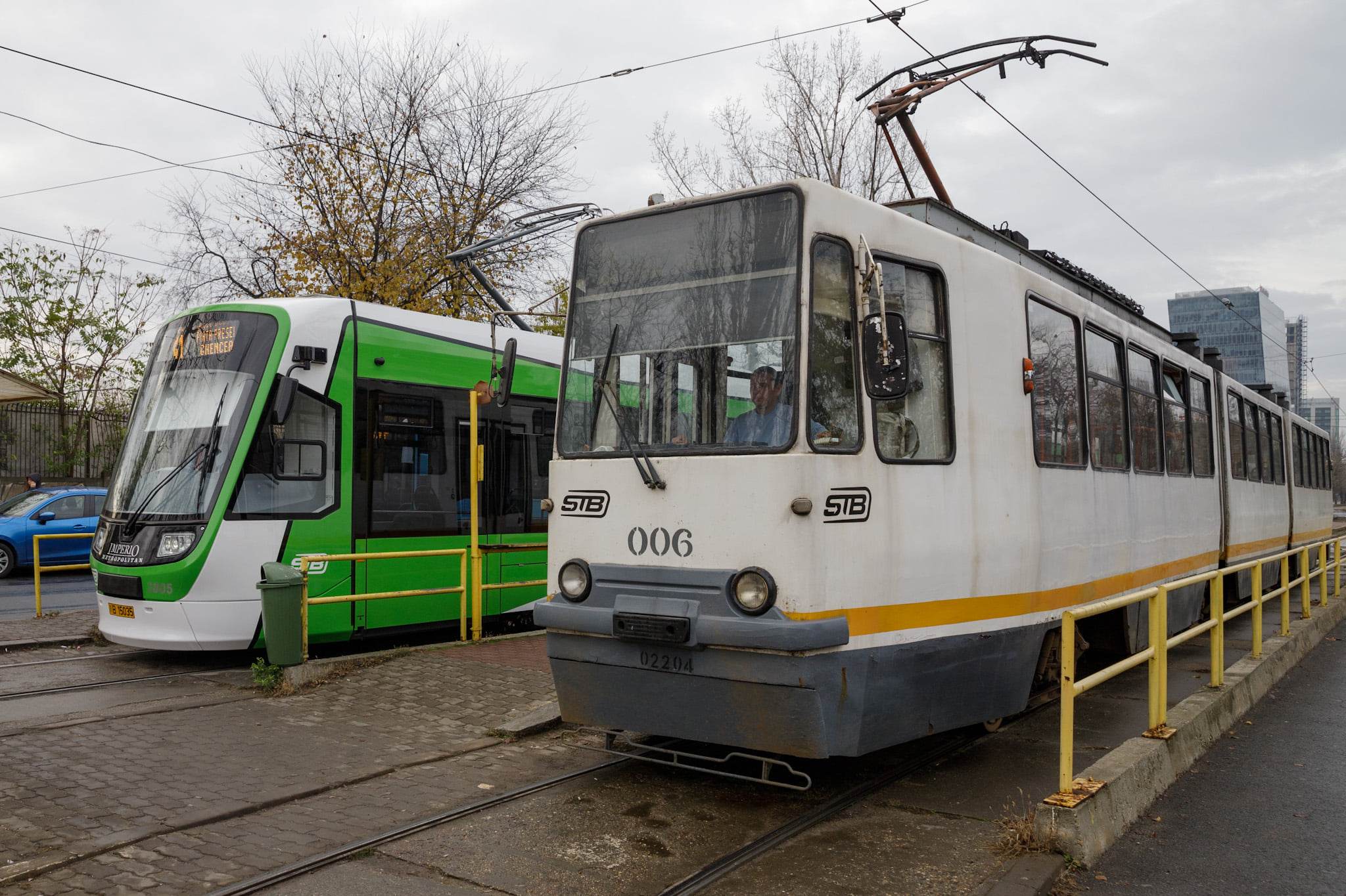 Primele 15 tramvaie Astra au fost puse în circulație. Primarul Capitalei: „Este un moment de bucurie pentru Bucureşti”. FOTO