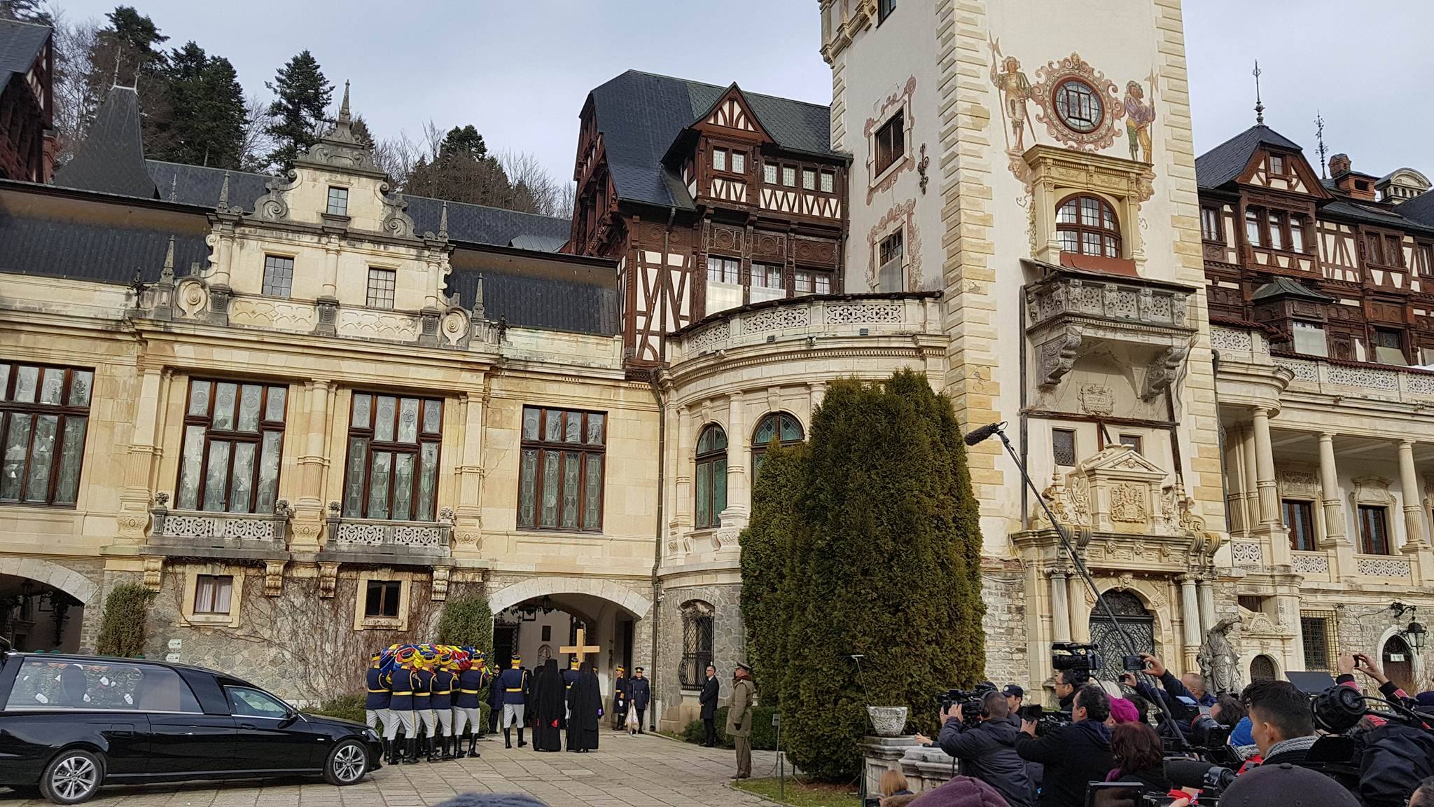 VIDEO/ Regele Mihai a ajuns pentru ultima oară la Castelul Peleș