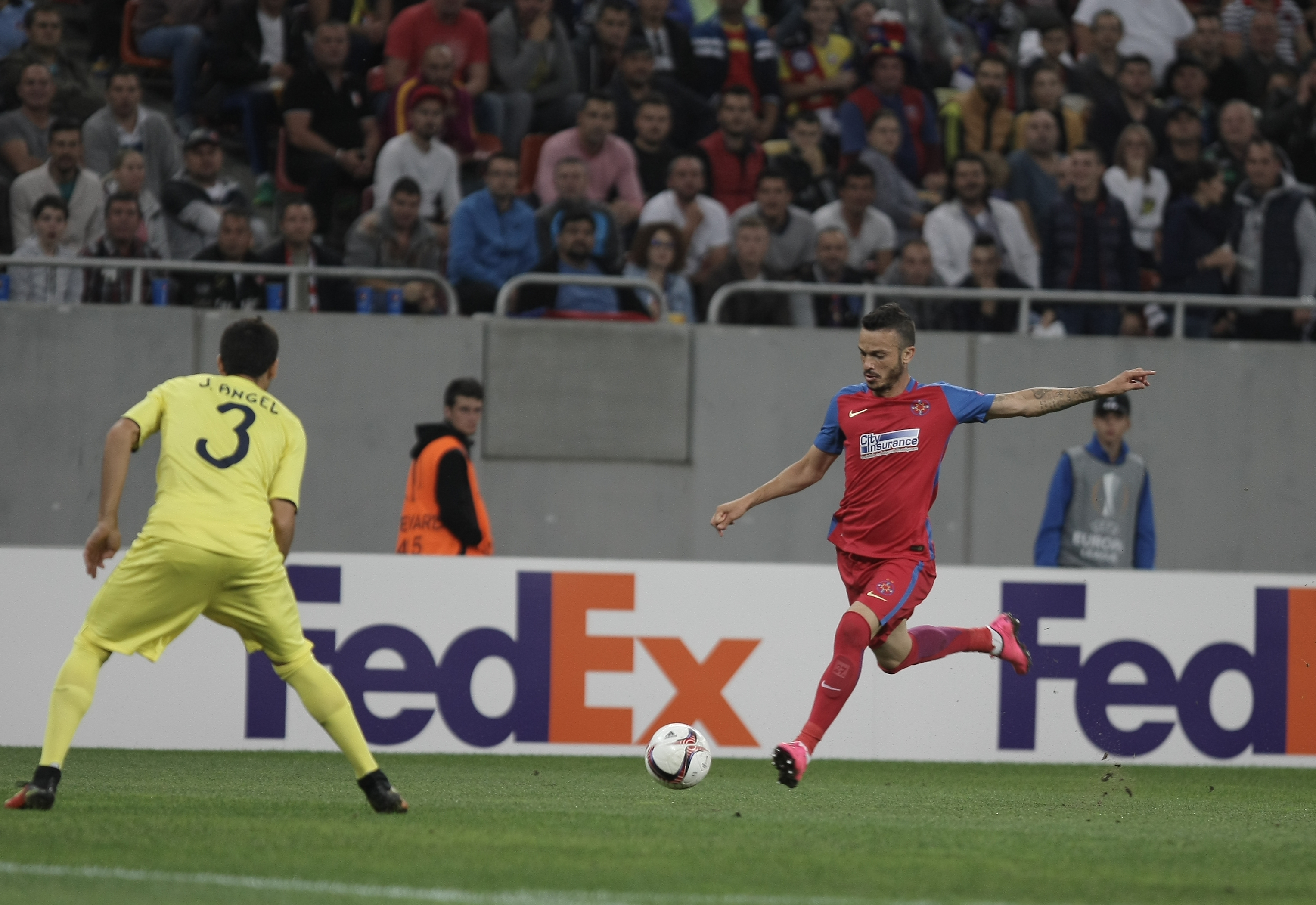 Liga Europa: Steaua - Villarreal 1-1, Zurich - Osmanlîspor 2-1. Muniru a egalat, după ce Borre a deschis scorul. Penalty nedat românilor | LIVE BLOG & VIDEO & GALERIE FOTO